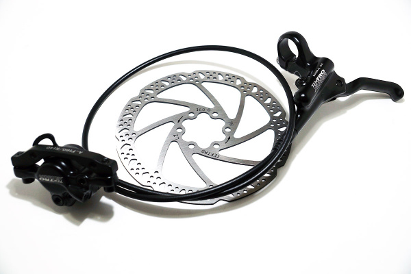 Тормоз дисковый гидравлический,задний Tektro HD-M290R, ручка торм.с адапт,ротор IS6 160мм,гидролиния,крепление IS6